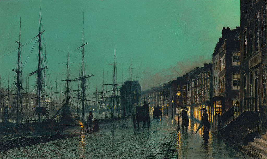 John_Atkinson_Grimshaw_-_Shipping_on_the_Clyde_(1881)