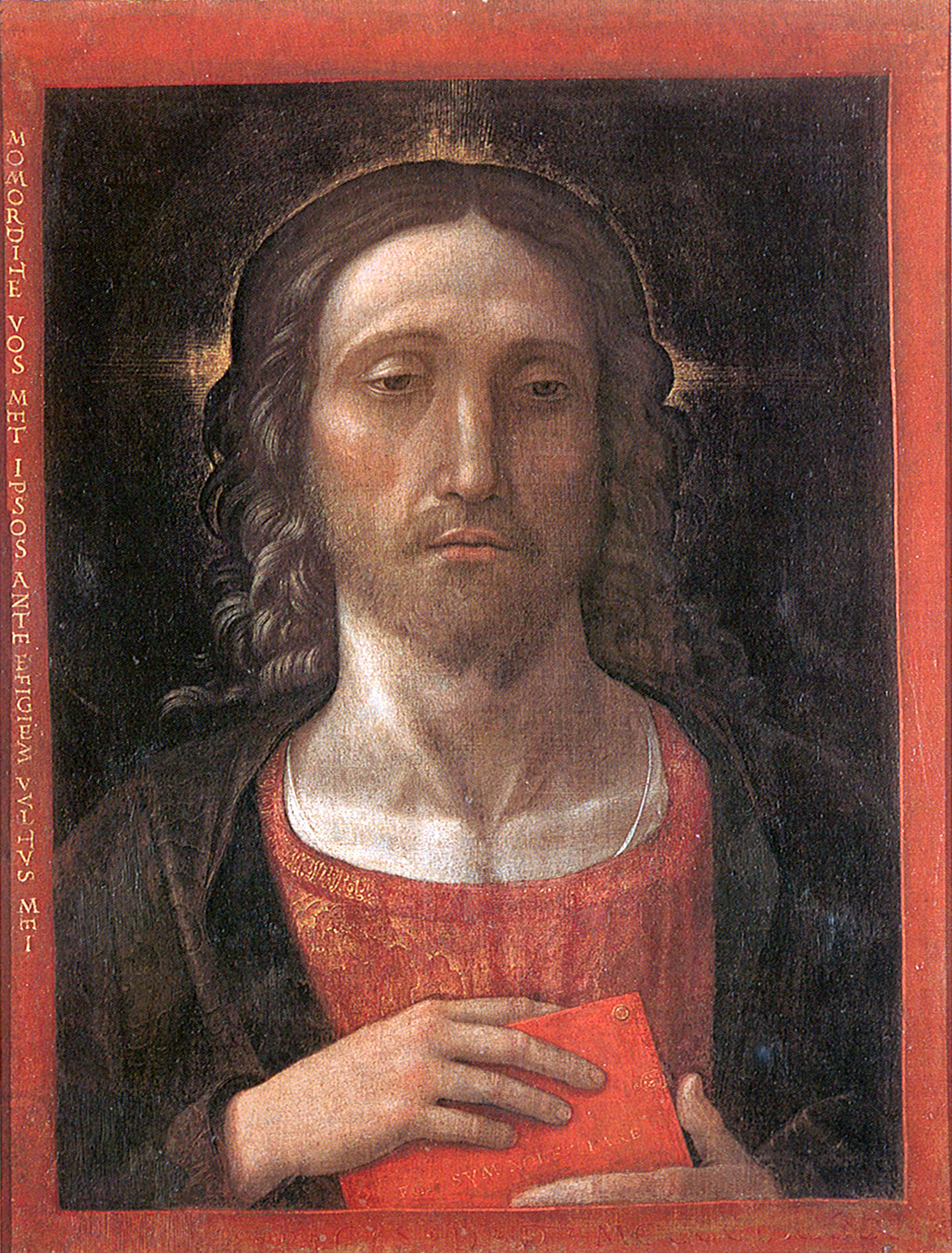 Kristus Atpirkėjas. Andrea Mantegna,_redentore_a_correggio 1493