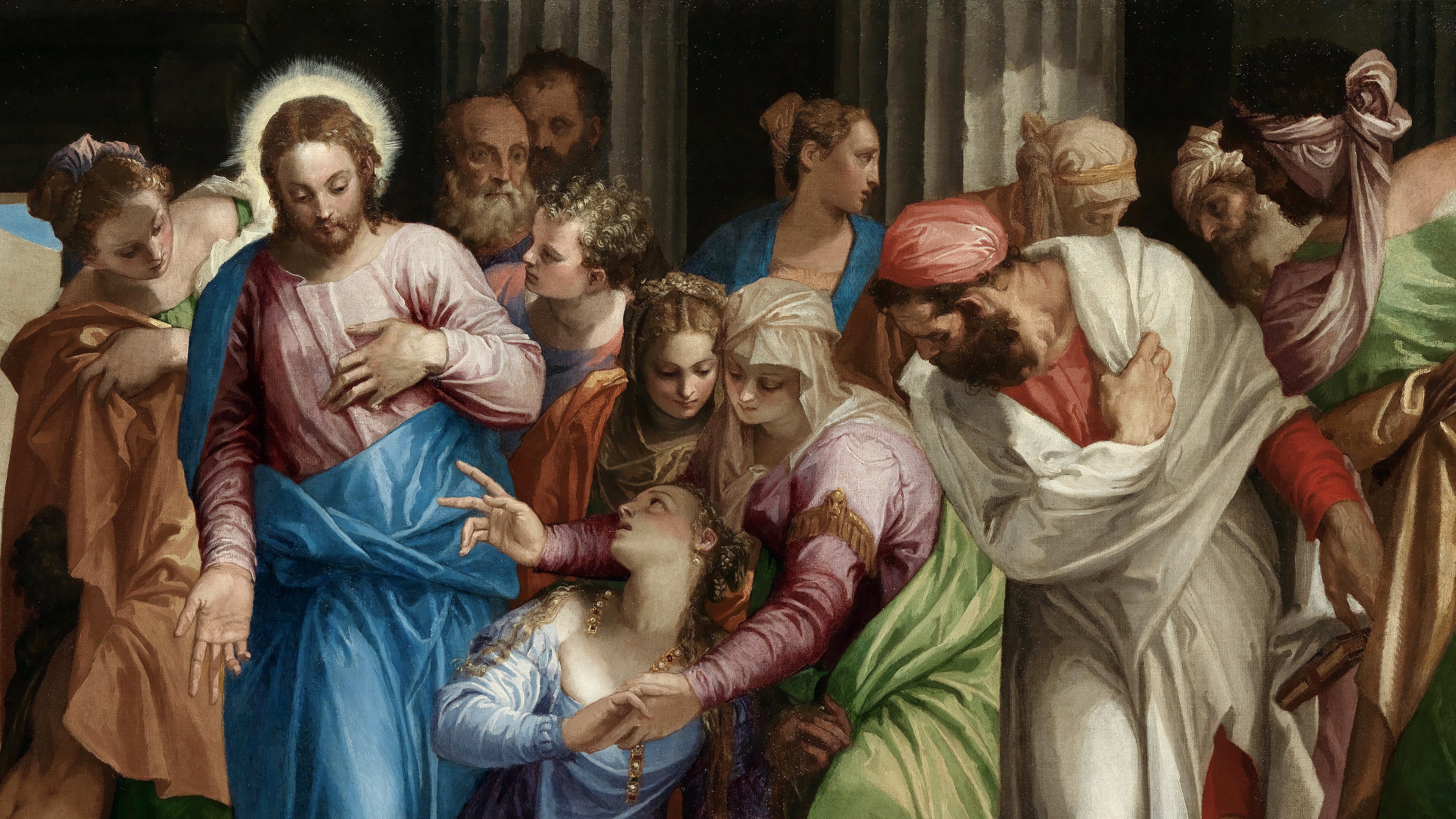 Marija Magdaliete The Conversion of Mary Magdalene c. 1548 Paolo Veronese